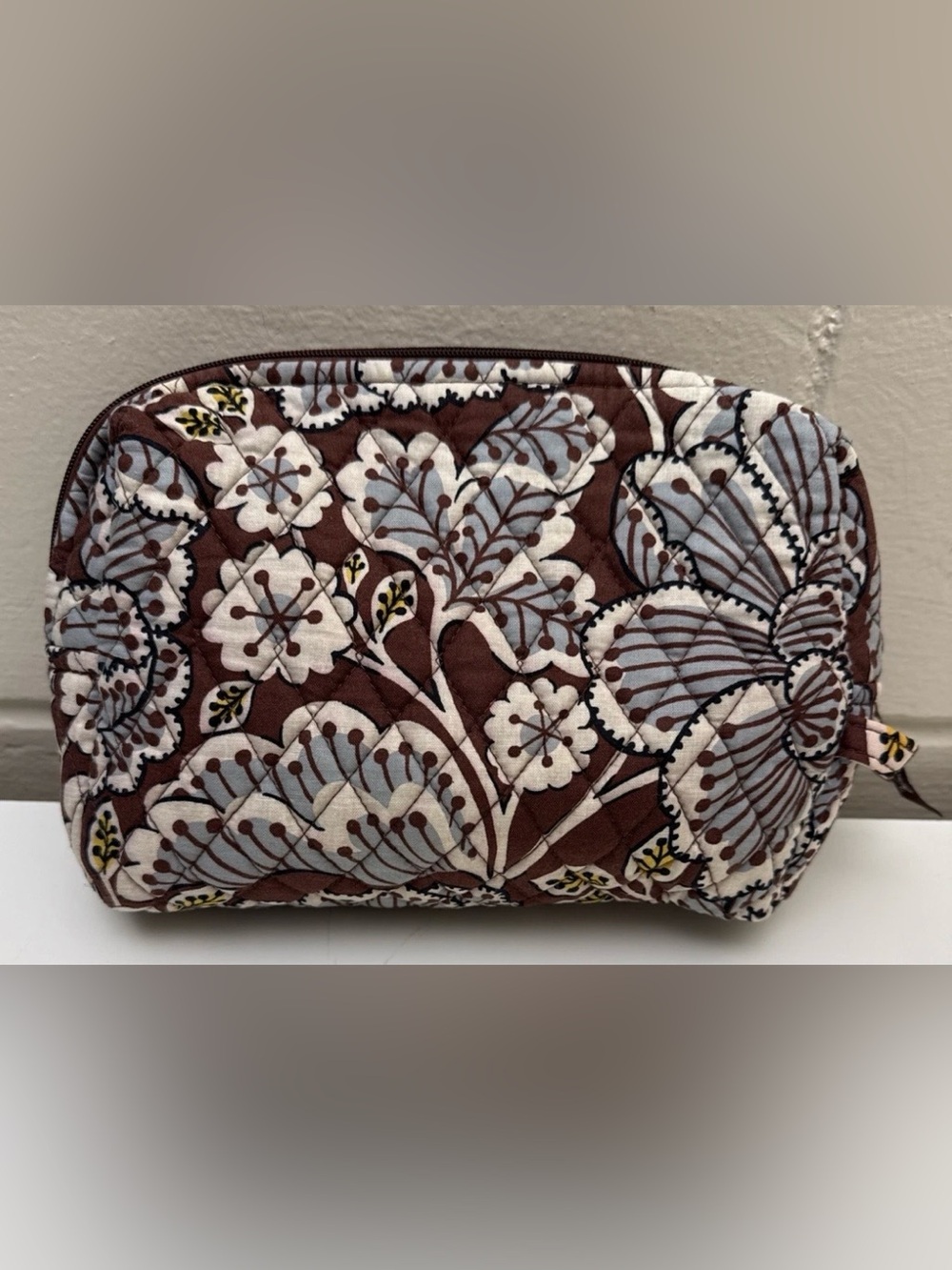 Vera Bradley Quilted Floral Cosmetic Pouch - Picture 2 of 7